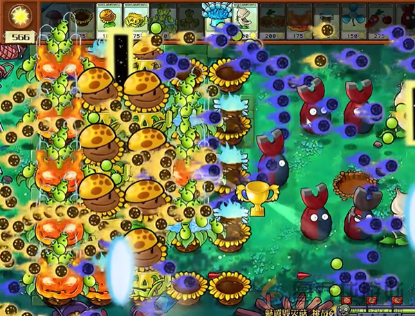 《植物大战僵尸杂交版》魅惑毁灭菇6通关攻略(图6) 《植物大战僵尸杂交版》魅惑毁灭菇6通关攻略(图6)
