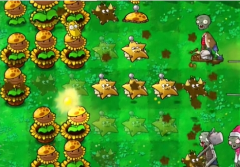 《植物大战僵尸杂交版》迷你游戏土星通关攻略(图5)