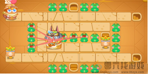 保卫萝卜4法老归来第72关通关攻略(图5)