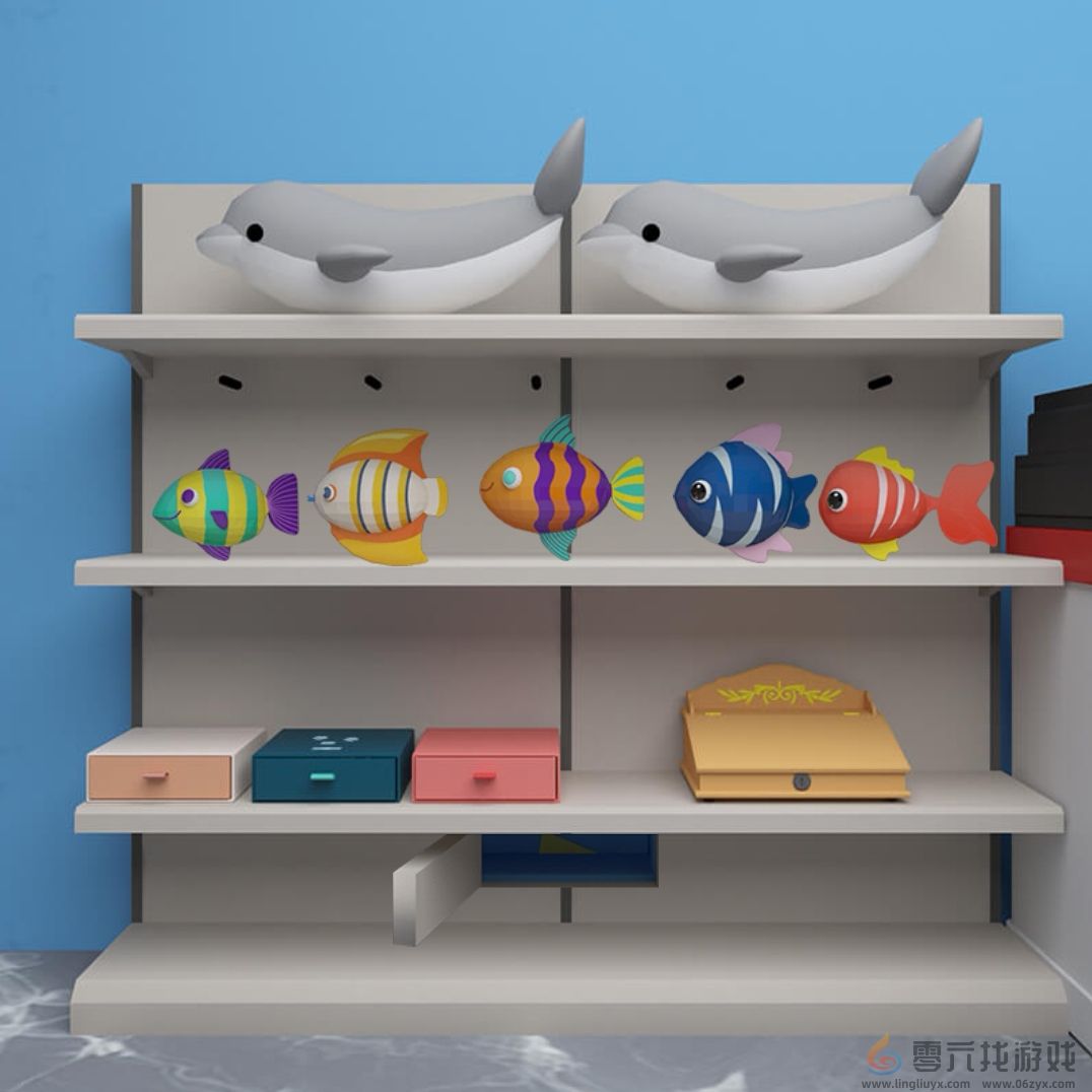 Escape Room圣诞节水族馆通关攻略图文详情(图19)